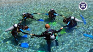 Dalış Yapan Yani Sporunu İcra Eden Kişi